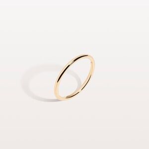 Aurate gold stackable ring